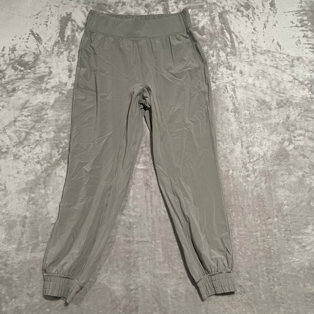Lululemon Sun Setter Jogger Pant Womens 6 Gray 28" Athleisure Streetwear Active